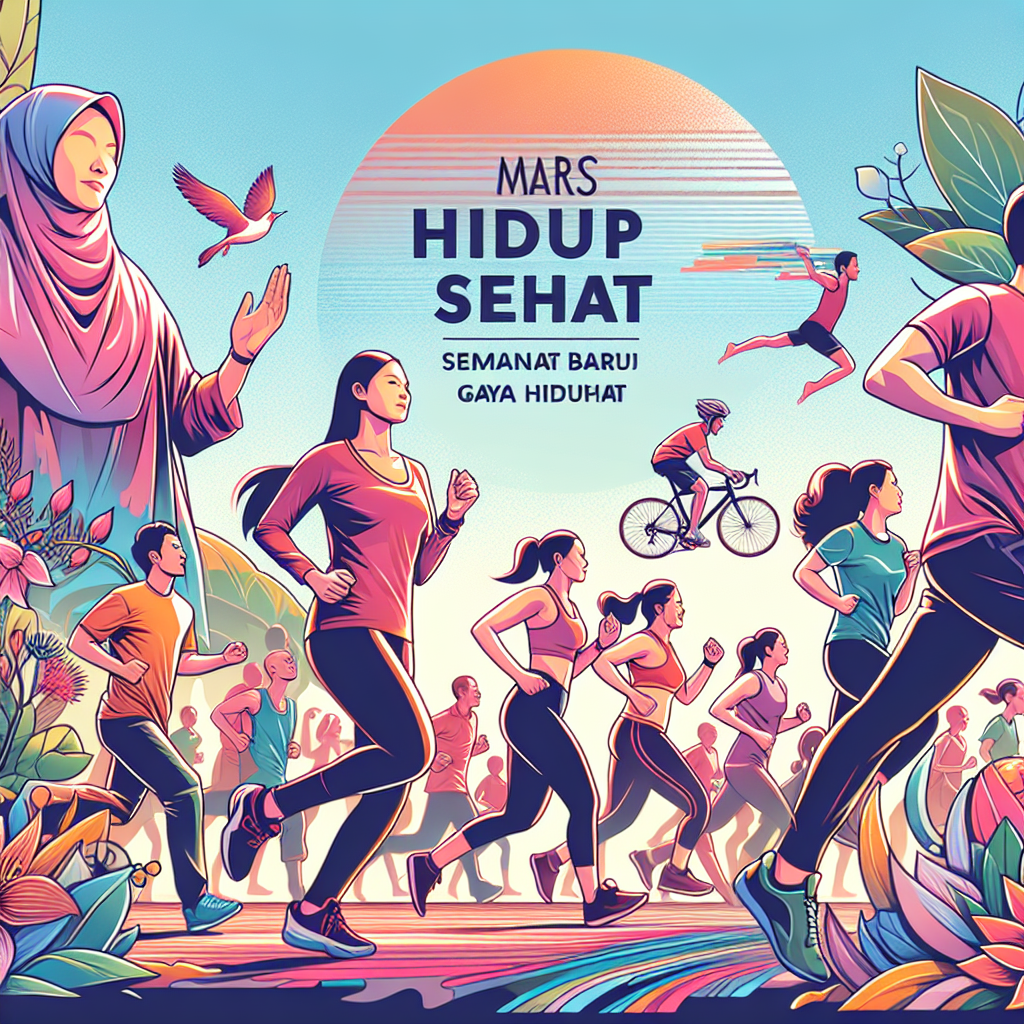 Lirik Mars Hidup Sehat: Semangat Baru untuk Gaya Hidup Sehat