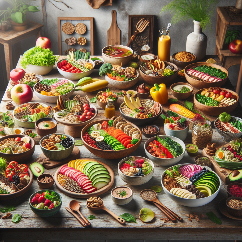 Kreativitas dalam Sajian Gambar Makanan Sehat untuk Inspirasi Hidup Lebih