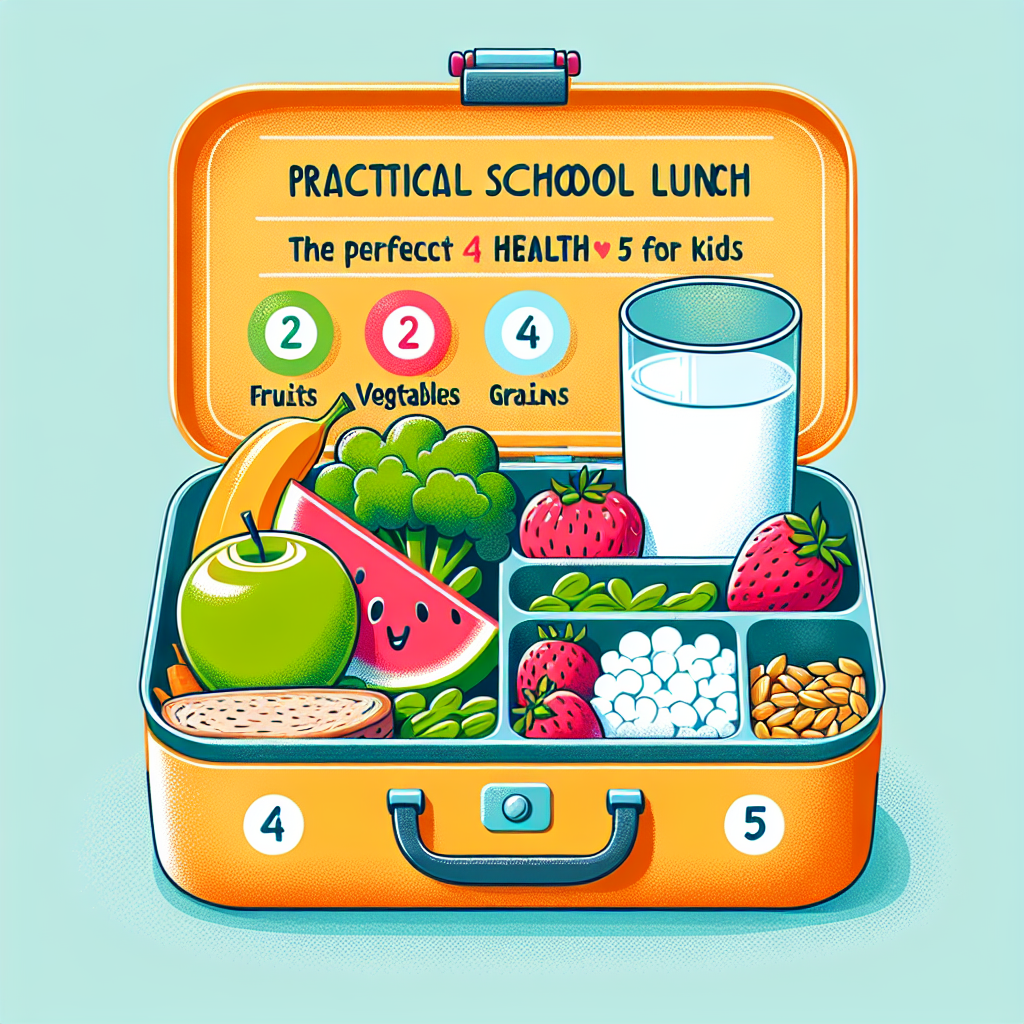 Bekal Sekolah Praktis: Makanan 4 Sehat 5 Sempurna untuk Anak