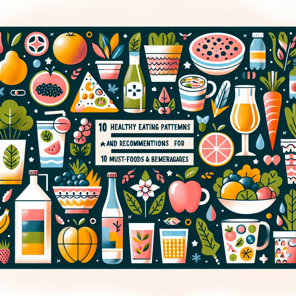 10 Pola Makan Sehat dan Rekomendasi Makanan & Minuman yang Wajib Dicoba