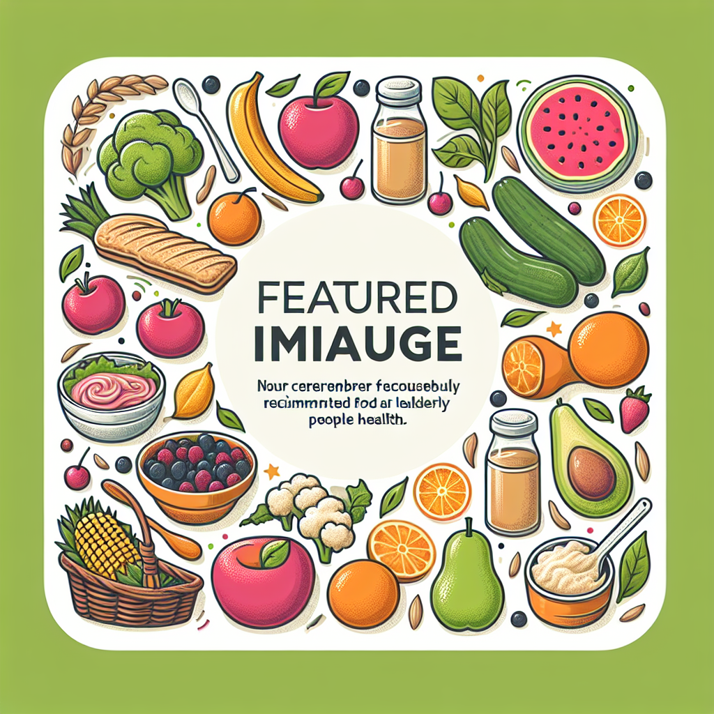 10 Pilihan Makanan Sehat untuk Memelihara Kesehatan Lansia